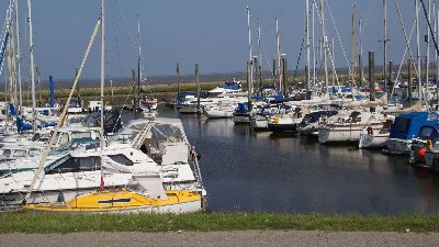 Segelboote haben ihren eigenen Hafen